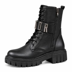 نیم بوت زنانه بندی زیپی مدل DIOR